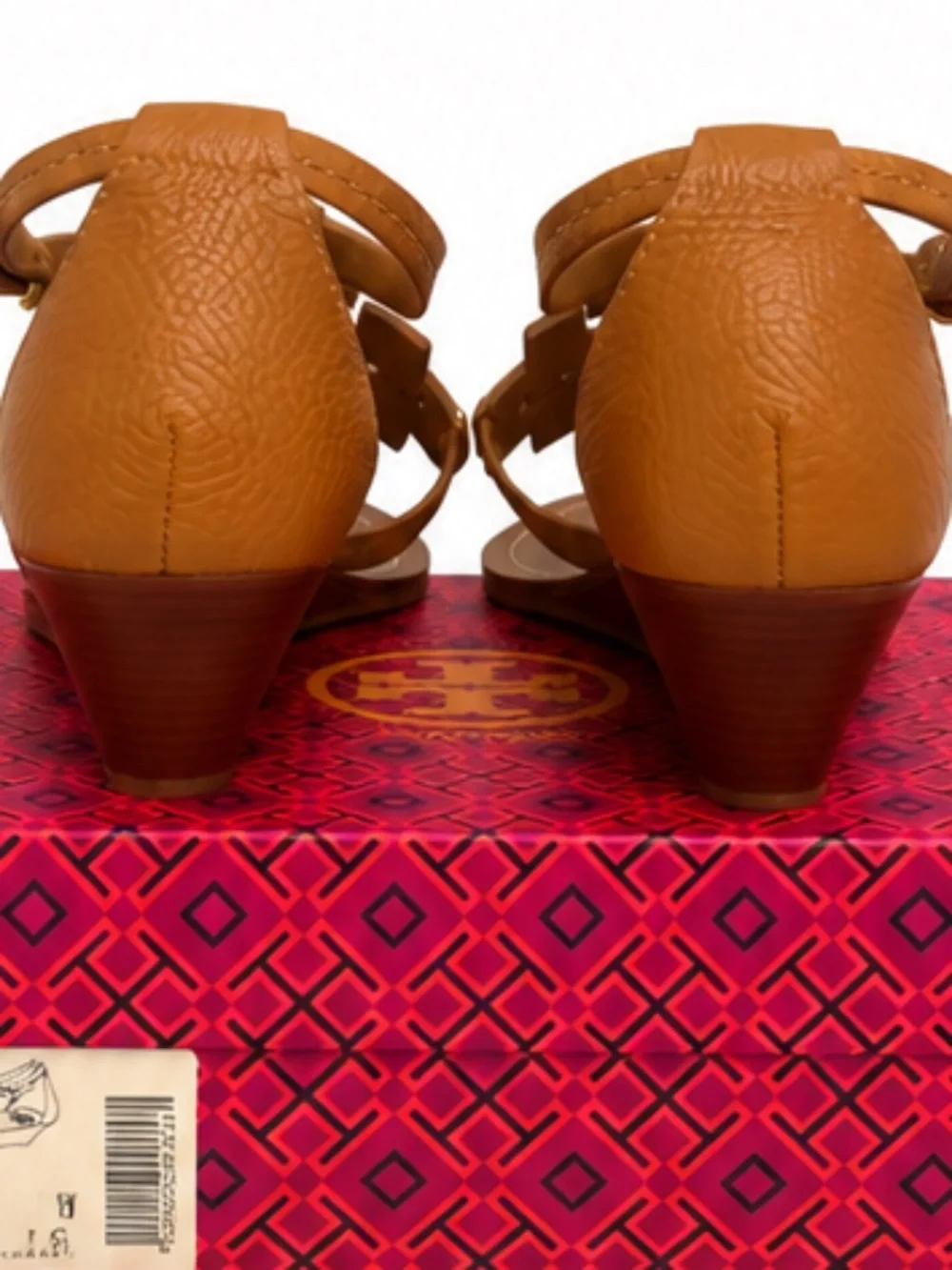 Tory Burch Chandler 50MM Wedge Sandal in Royal Tan
